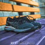 کفش اسپرت و کتونی اسیکس ژل نیمباس ۲۲ ( مشکی آبی ) - Asics GEL Nimbus 22 ( Black Blue )