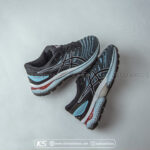 کفش اسپرت و کتونی اسیکس ژل نیمباس ۲۲ ( مشکی آبی ) - Asics GEL Nimbus 22 ( Black Blue )