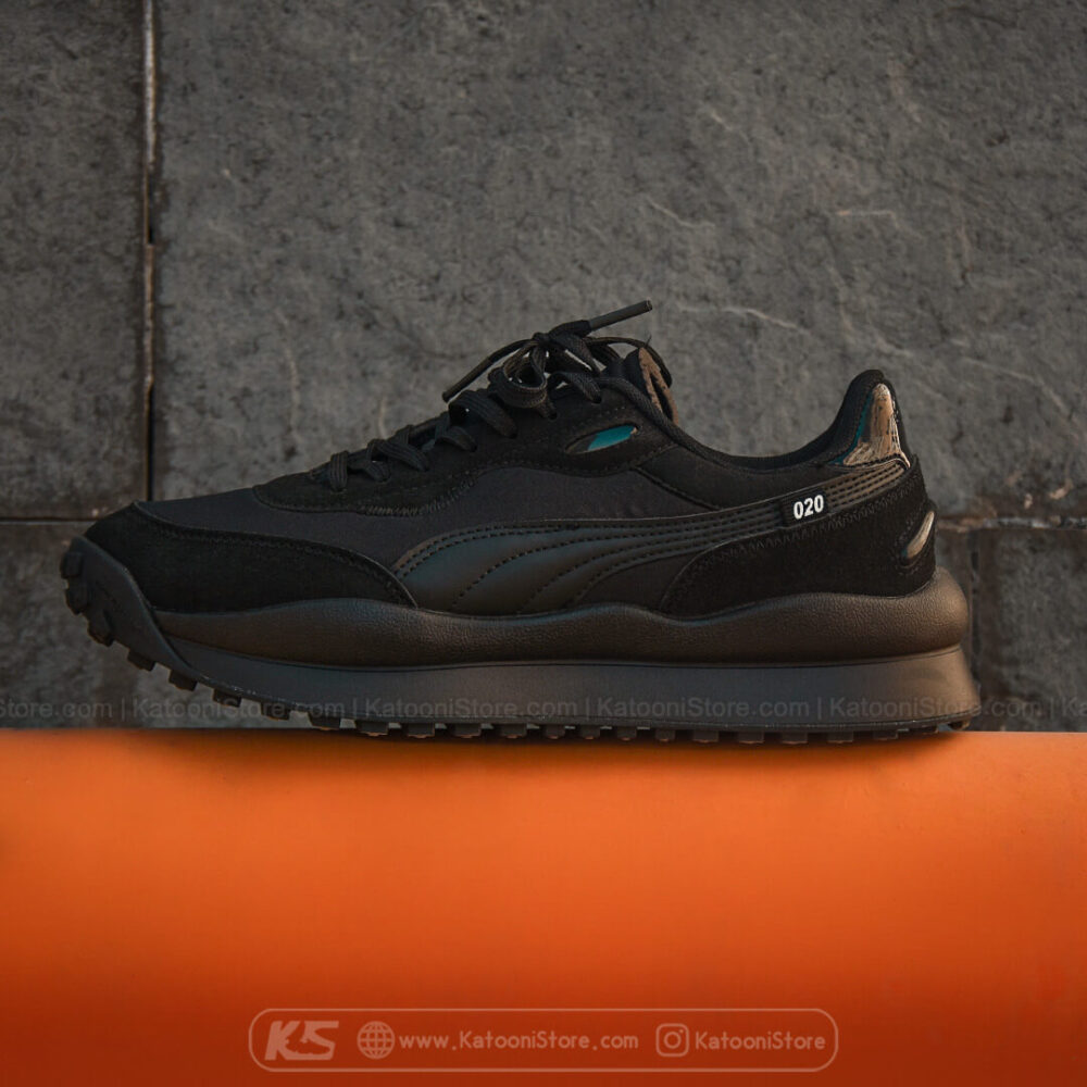 کفش اسپرت و کتونی پوما استایل رایدر ( تمام مشکی ) - Puma Style Rider OG Pack ( Full Black )