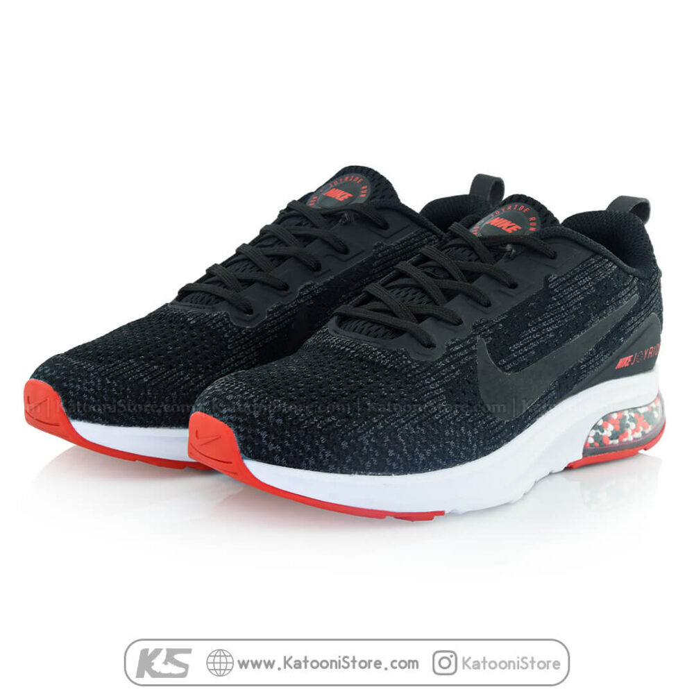 کفش اسپرت و کتونی نایک زوم پگاسوس فلاینیت ( مشکی قرمز ) - Nike Zoom Pegasus Flyknit ( Black Red )