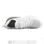 کفش اسپرت و کتونی نایک ایرمکس ۲۷۰ فلاینیت ( سفید نقره ای )- Nike Air Max 270 Flyknit ( White Silver )