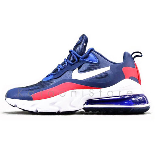 کفش اسپرت و کتونی نایک ایرمکس ۲۷۰ ری اکت ( سورمه ای ) - Nike Air Max 270 React ( Dark Blue )