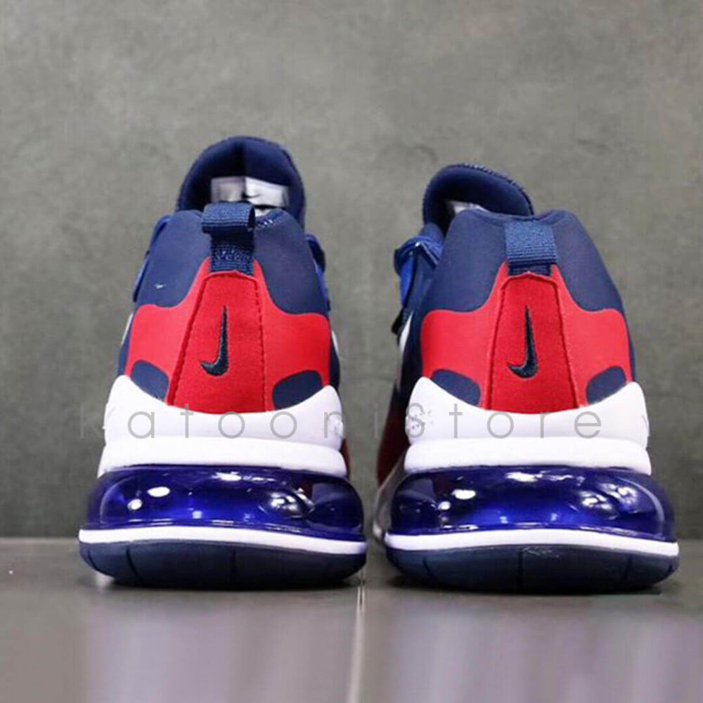 کفش اسپرت و کتونی نایک ایرمکس ۲۷۰ ری اکت ( سورمه ای ) - Nike Air Max 270 React ( Dark Blue )