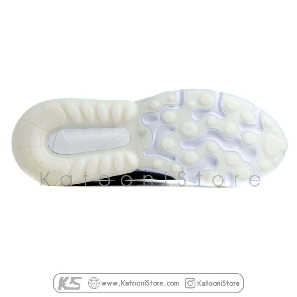 کفش اسپرت و کتونی نایک ایرمکس ۲۷۰ ری اکت ( سفید بنفش ) - Nike Air Max 270 React ( White Purple )