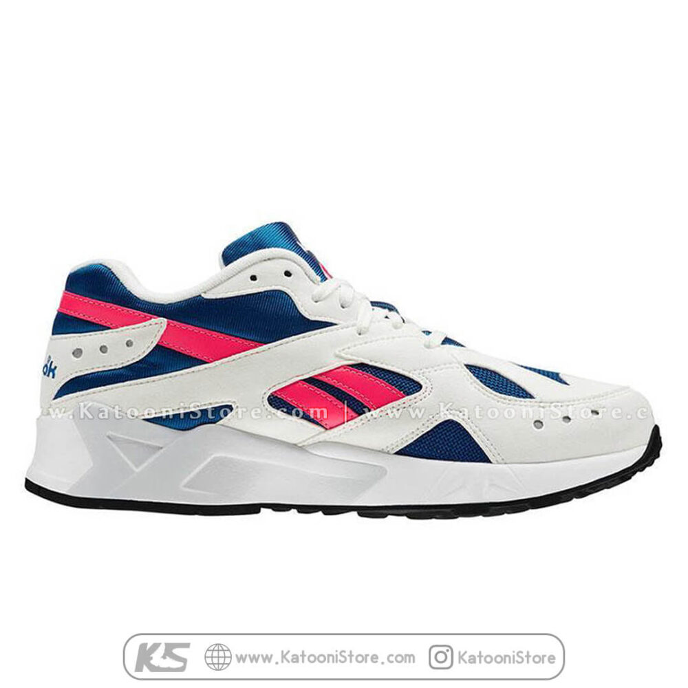 کفش اسپرت و کتونی ریباک ازترک فالکون ( سفید آبی ) - Reebok Classic Aztrek Falcon ( White Blue )