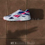 کفش اسپرت و کتونی ریباک ازترک فالکون ( سفید آبی ) - Reebok Classic Aztrek Falcon ( White Blue )