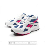 کفش اسپرت و کتونی ریباک ازترک فالکون ( سفید آبی ) - Reebok Classic Aztrek Falcon ( White Blue )