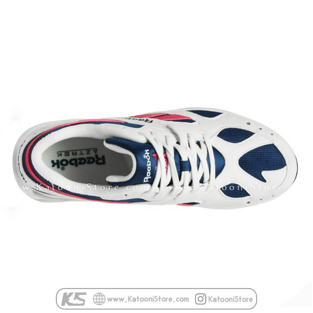 کفش اسپرت و کتونی ریباک ازترک فالکون ( سفید آبی ) - Reebok Classic Aztrek Falcon ( White Blue )