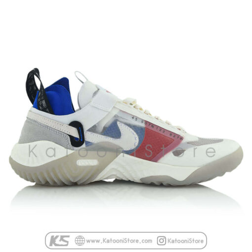 کفش اسپرت و کتونی نایک جردن دلتا اس پی ( سفید آبی قرمز ) - Nike Jordan Delta SP (Sand Blue Red)
