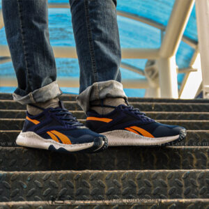 کفش اسپرت و کتونی ریباک هیت تی آر ( تیره نارنجی ) - Reebok HIIT TR ( Dark Blue Orange )