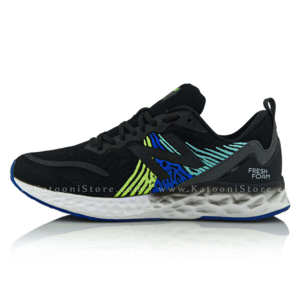 کفش اسپرت و کتونی نیوبالانس فرش فوم تمپو ( مشکی آبی ) - New Balance Fresh Foam Tempo ( Black Blue )