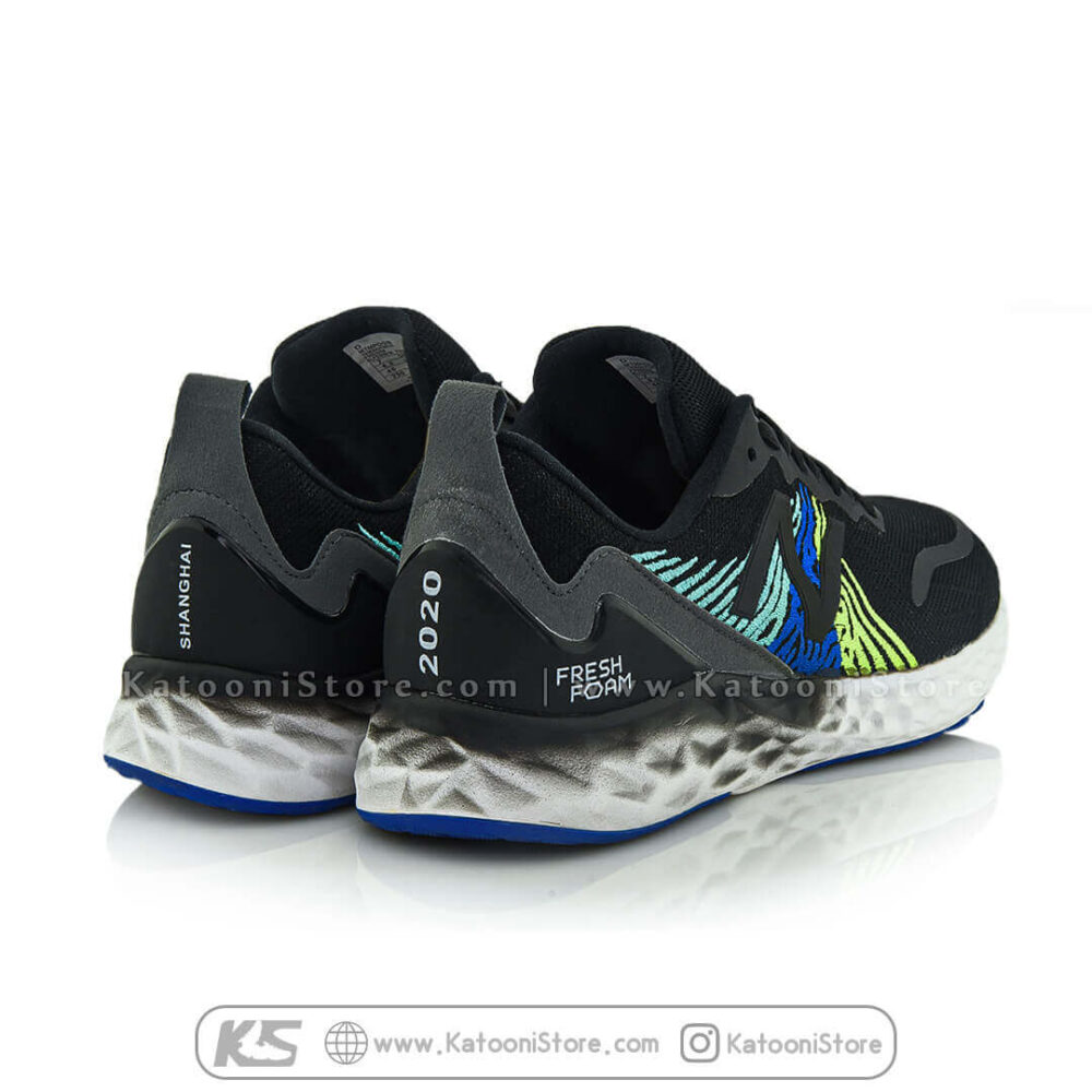 کفش اسپرت و کتونی نیوبالانس فرش فوم تمپو ( مشکی آبی ) - New Balance Fresh Foam Tempo ( Black Blue )