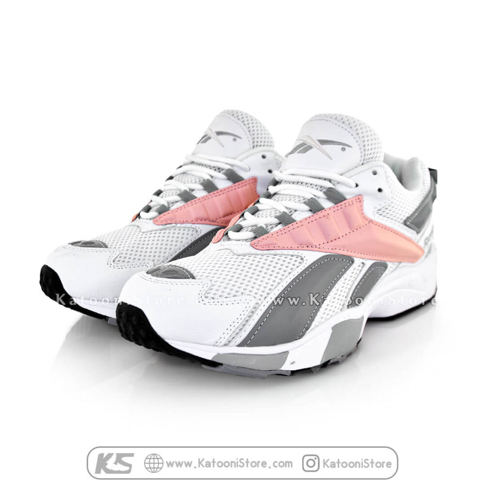 کفش اسپرت و کتونی ریباک اینتروال ۹۶ ( سفید خاکستری ) - Reebok Interval 96 ( White Gray )