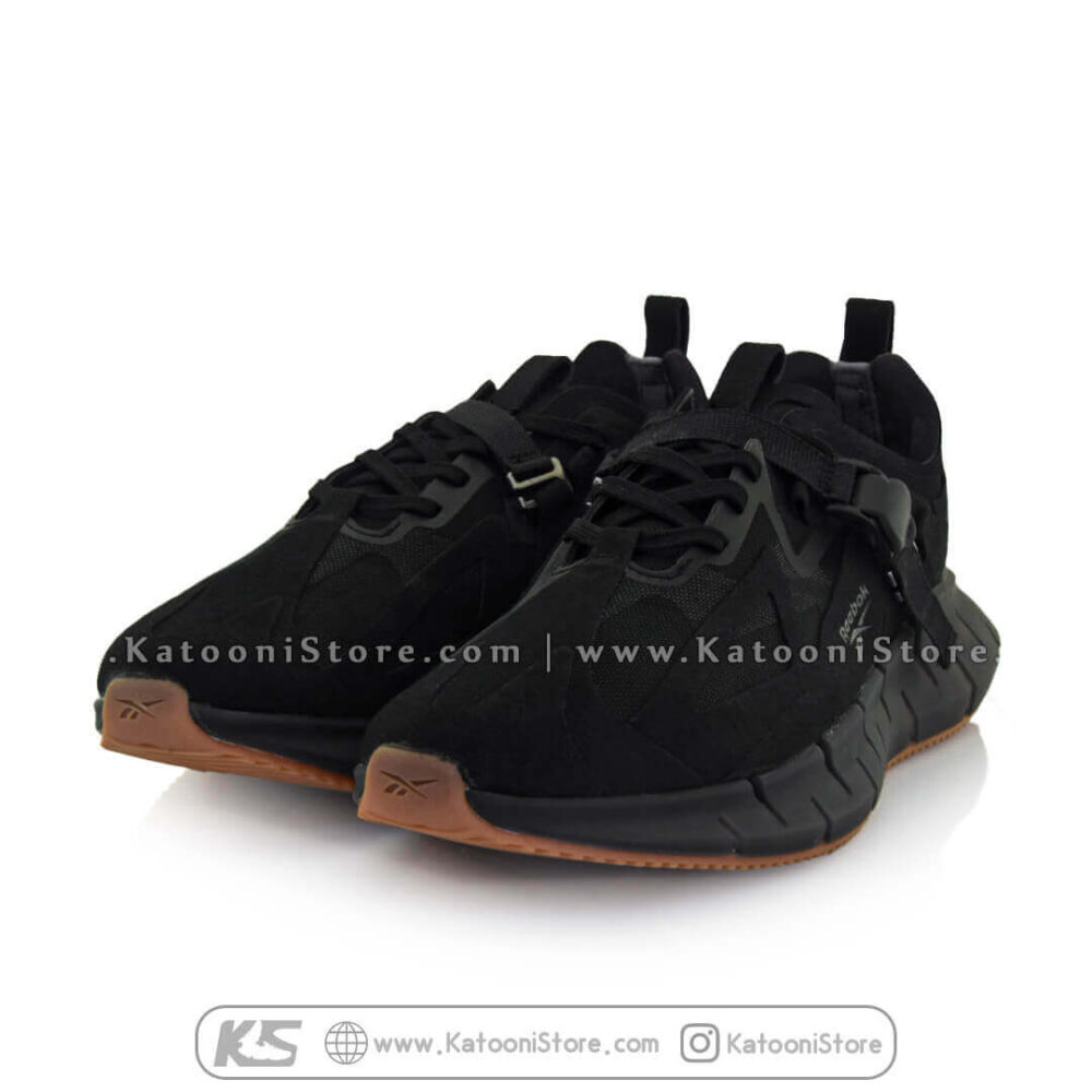 کفش اسپرت و کتونی ریباک زیگ کینتیکا کانسپت ( مشکی قهوه ای ) - Reebok Zig Kinetica Concept Type 1 TR ( Black Brown )