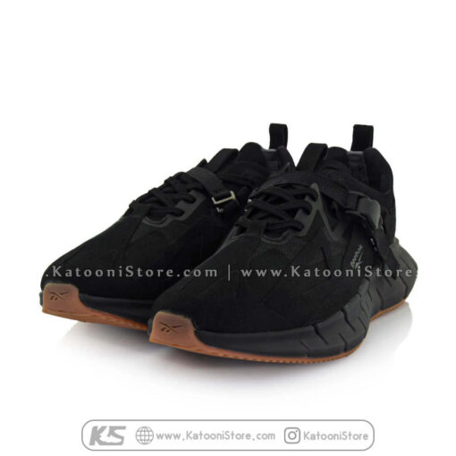 کفش اسپرت و کتونی ریباک زیگ کینتیکا کانسپت ( مشکی قهوه ای ) - Reebok Zig Kinetica Concept Type 1 TR ( Black Brown )