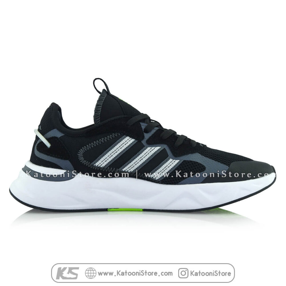 کفش اسپرت و کتونی آدیداس فیوچر فلو ( مشکی کف سبز - Adidas Future Flow ( Black Green )