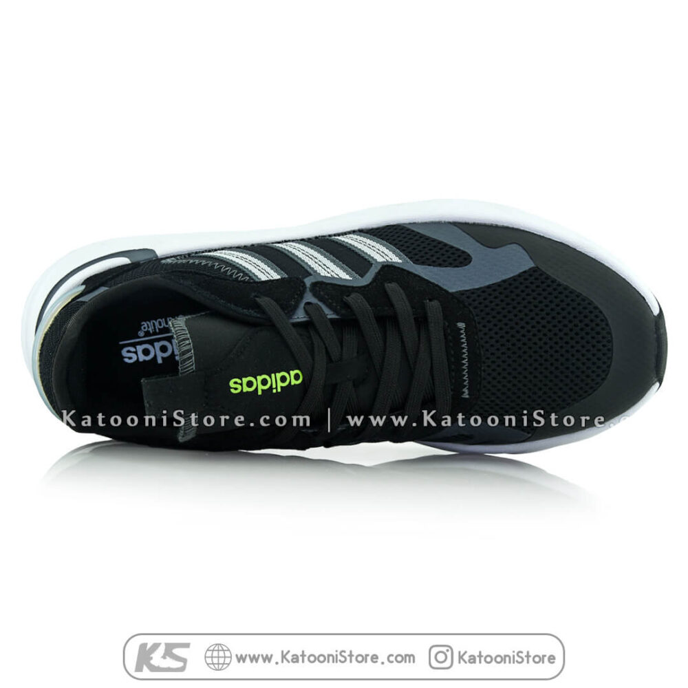 کفش اسپرت و کتونی آدیداس فیوچر فلو ( مشکی کف سبز - Adidas Future Flow ( Black Green )