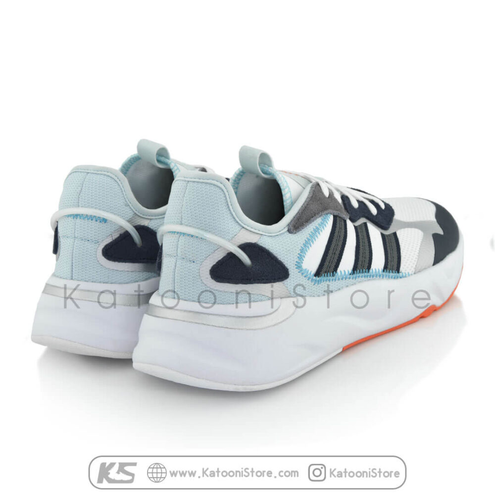 کفش اسپرت و کتونی آدیداس فیوچر فلو ( خاکستری نارنجی - Adidas Future Flow ( Grey Orange )