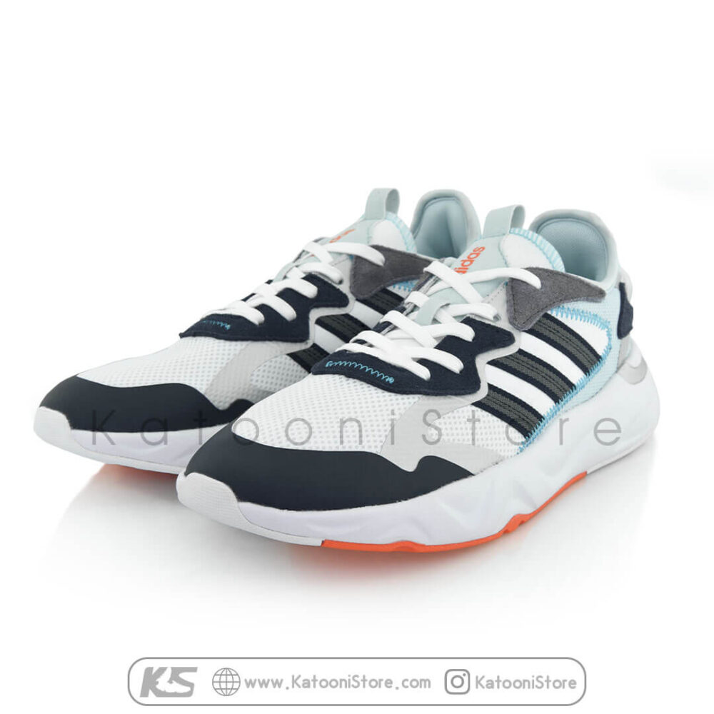 کفش اسپرت و کتونی آدیداس فیوچر فلو ( خاکستری نارنجی - Adidas Future Flow ( Grey Orange )