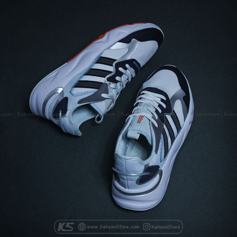 کفش اسپرت و کتونی آدیداس فیوچر فلو ( خاکستری نارنجی - Adidas Future Flow ( Grey Orange )