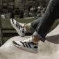 کفش اسپرت و کتونی آدیداس فیوچر فلو ( خاکستری نارنجی - Adidas Future Flow ( Grey Orange )