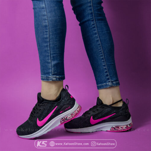 کفش اسپرت و کتونی نایک زوم پگاسوس فلاینیت ( مشکی صورتی ) - Nike Zoom Pegasus Flyknit ( Black Pink )