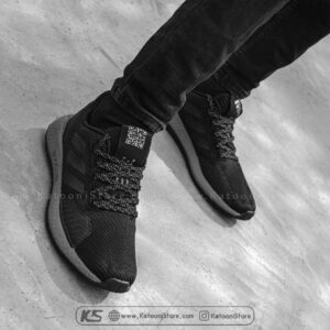 کفش اسپرت و کتونی آدیداس پالس بوست ( تمام مشکی ) - Adidas PulseBoost HD ( Full Black )