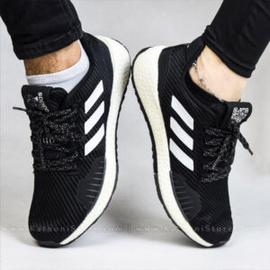 کفش اسپرت و کتونی آدیداس پالس بوست ( مشکی سفید) - Adidas PulseBoost HD (Black White)
