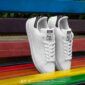 کفش اسپرت و کتونی آدیداس استن اسمیت ( سفید سرمه ای ) - Adidas Stan Smith ( White Dark Blue )
