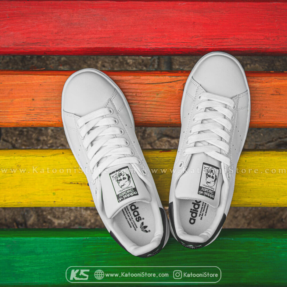 کفش اسپرت و کتونی آدیداس استن اسمیت ( سفید سرمه ای ) - Adidas Stan Smith ( White Dark Blue )