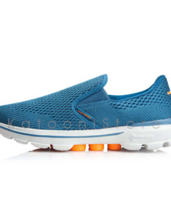 کفش اسپرت و کتونی اسکیچرز گو واک 3 گوگا پیلرز ( سورمه ای نارنجی ) - Skechers GoWalk 3 Goga Pillars ( DarkBlue Orange )