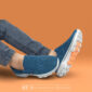 کفش اسپرت و کتونی اسکیچرز گو واک 3 گوگا پیلرز ( سورمه ای نارنجی ) - Skechers GoWalk 3 Goga Pillars ( DarkBlue Orange )