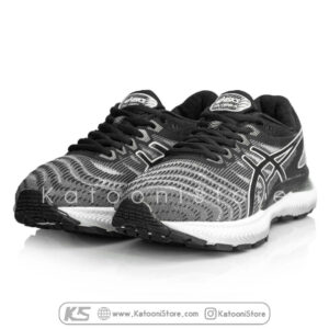 کفش اسپرت و کتونی اسیکس ژل نیمباس 22 مشکی سفید - Asics GEL Nimbus 22 ( Black White )