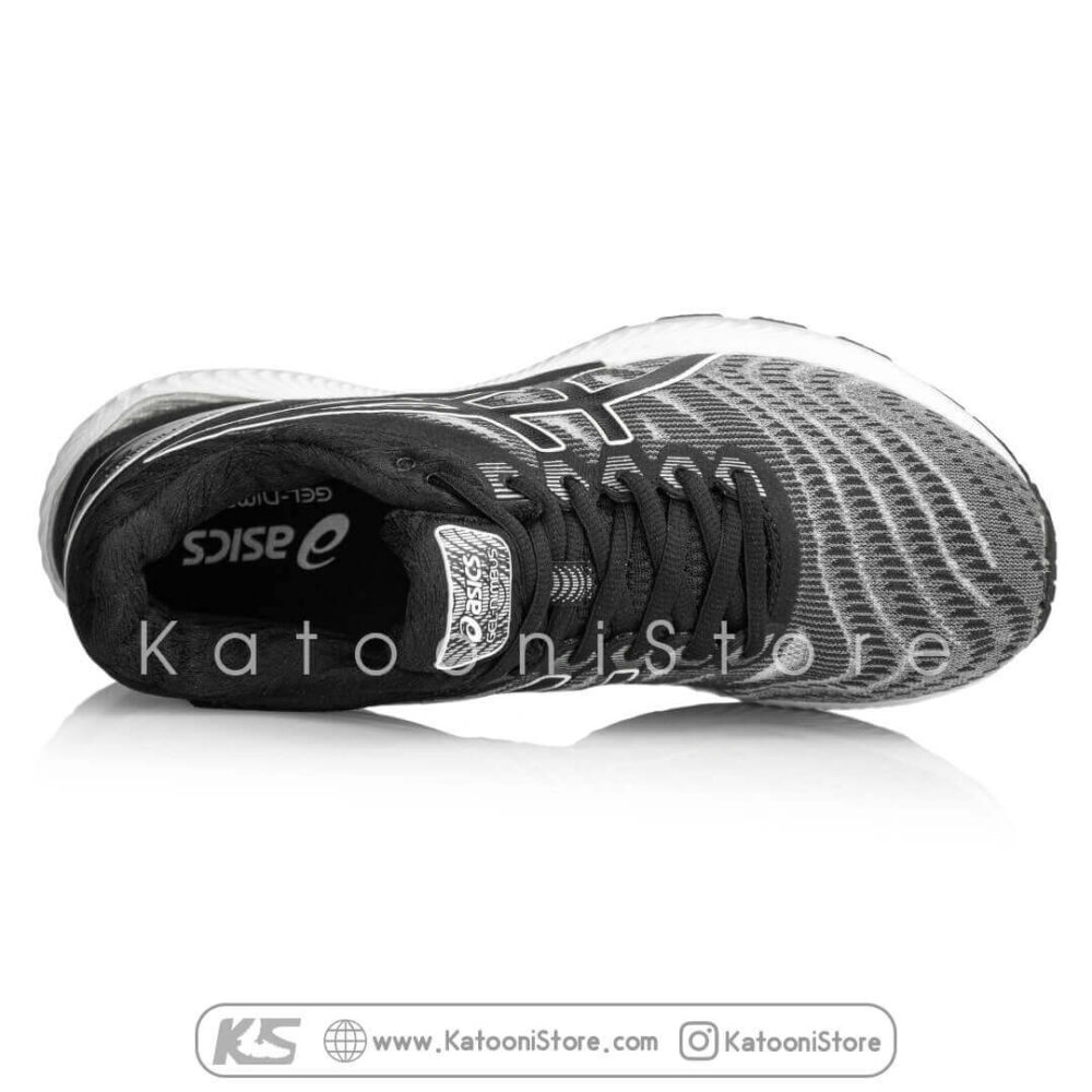 کفش اسپرت و کتونی اسیکس ژل نیمباس 22 مشکی سفید - Asics GEL Nimbus 22 ( Black White )