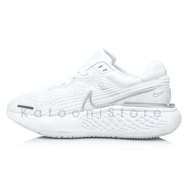 کفش اسپرت و کتونی نایک زوم ایکس اینوینسیبل ( تمام سفید ) - Nike ZoomX Invincible Run Flyknit ( Full White )
