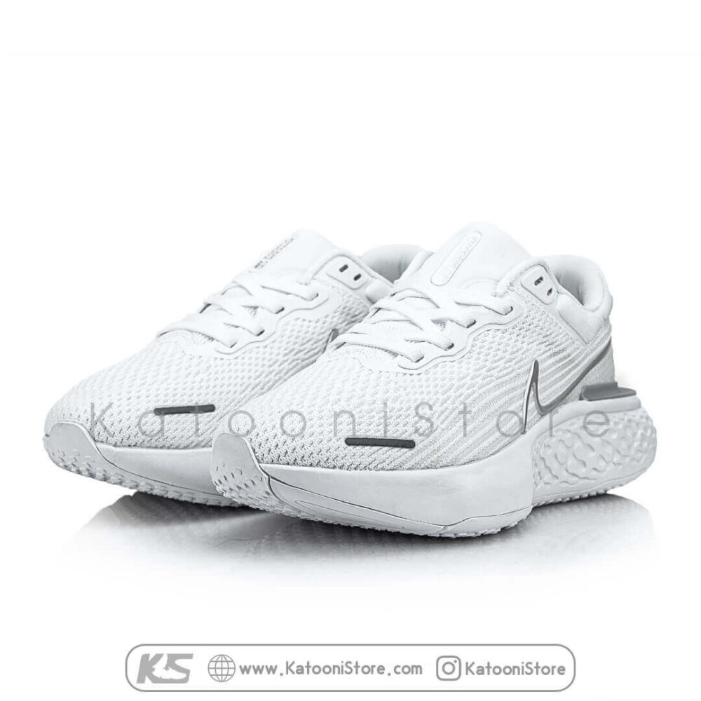 کفش اسپرت و کتونی نایک زوم ایکس اینوینسیبل ( تمام سفید ) - Nike ZoomX Invincible Run Flyknit ( Full White )