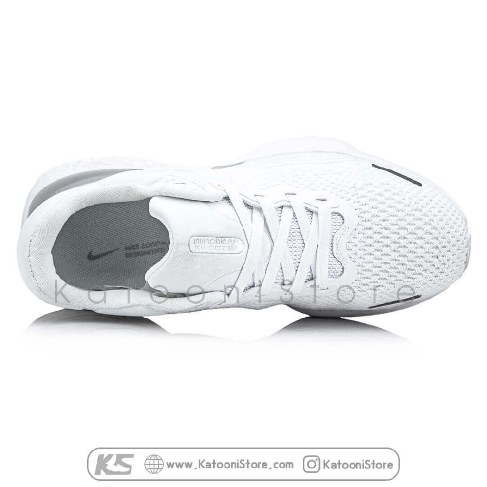 کفش اسپرت و کتونی نایک زوم ایکس اینوینسیبل ( تمام سفید ) - Nike ZoomX Invincible Run Flyknit ( Full White )