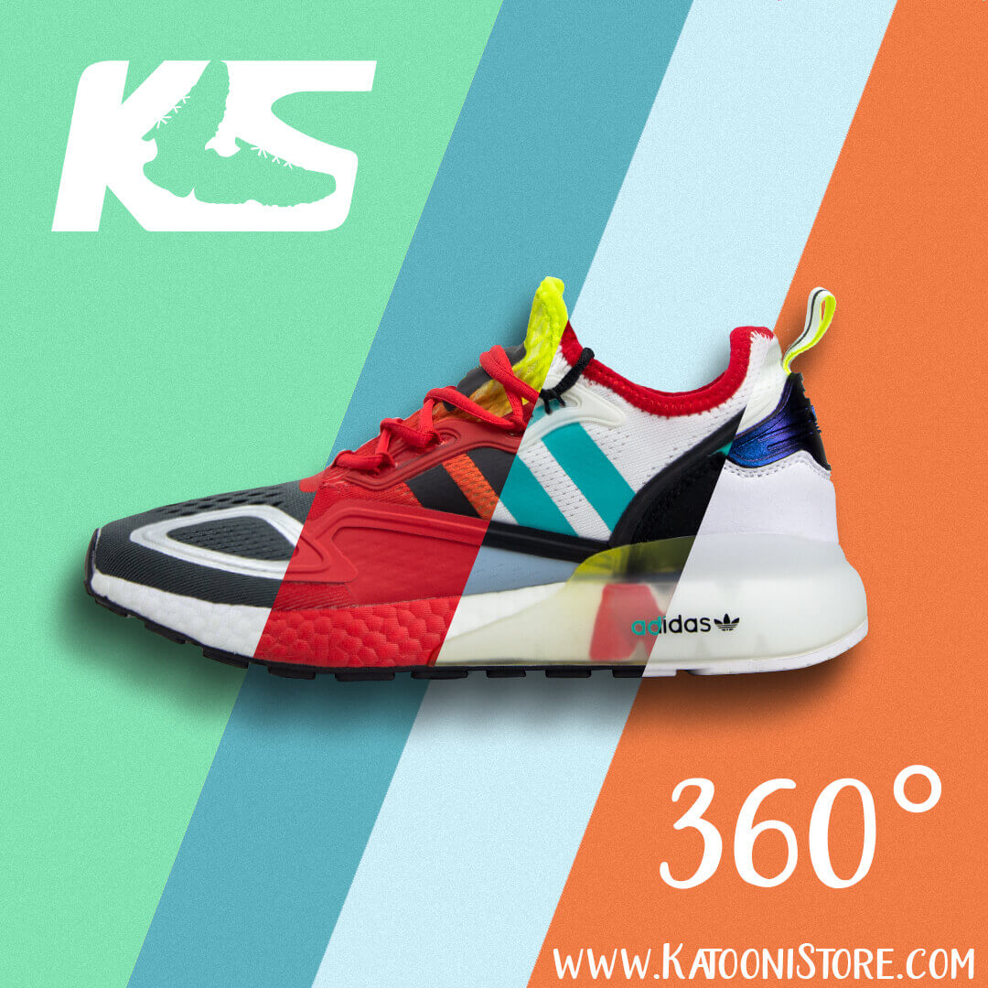 کاور ویدیو 360 از کتونی زد ایکس - appealing 360 degree video of Adidas ZX 2k Boost