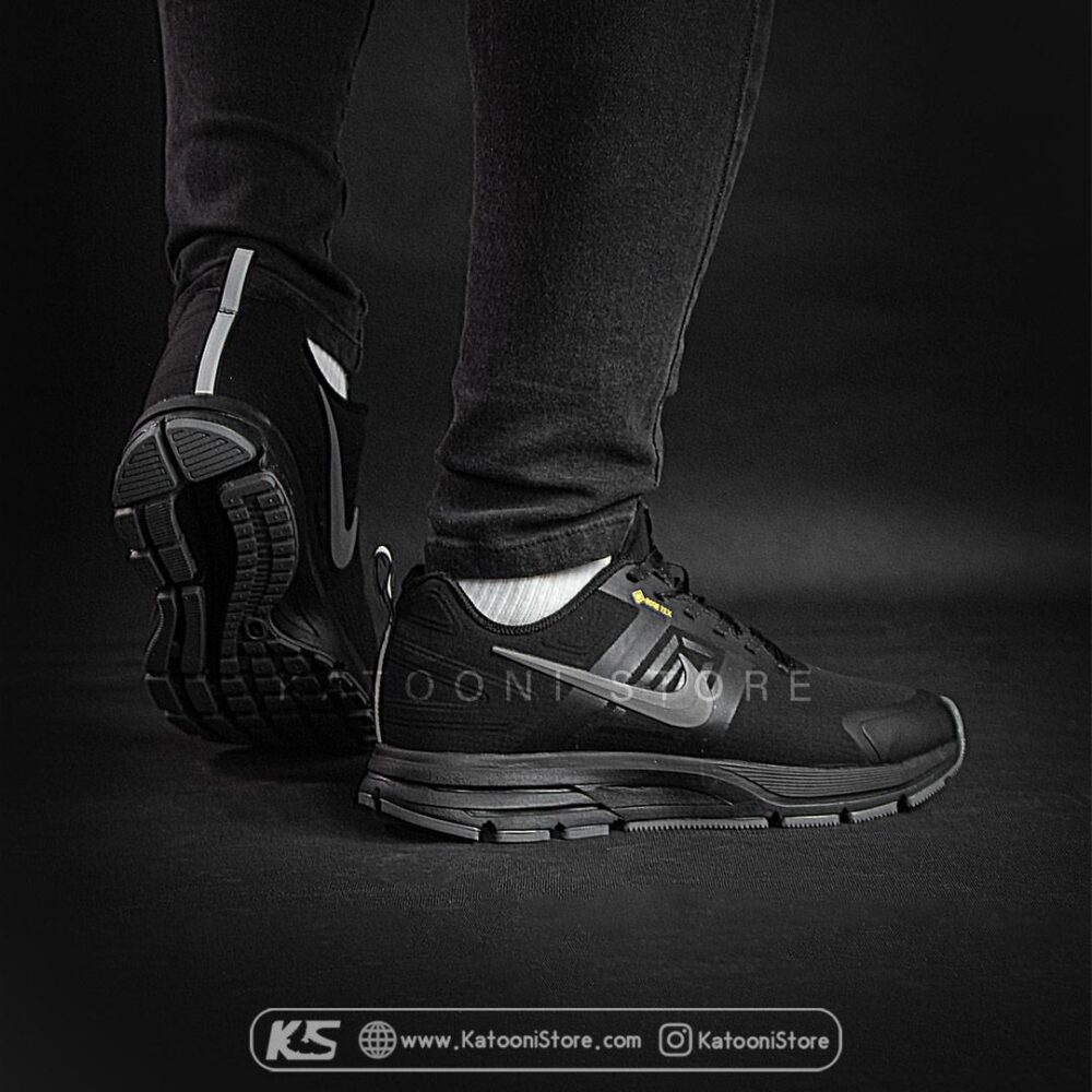 کفش اسپرت و کتونی نایک ایر زوم پگاسوس ۳۰ ( مشکی خاکستری ) - Nike Air Zoom Pegasus 30 W6 ( Full Black )