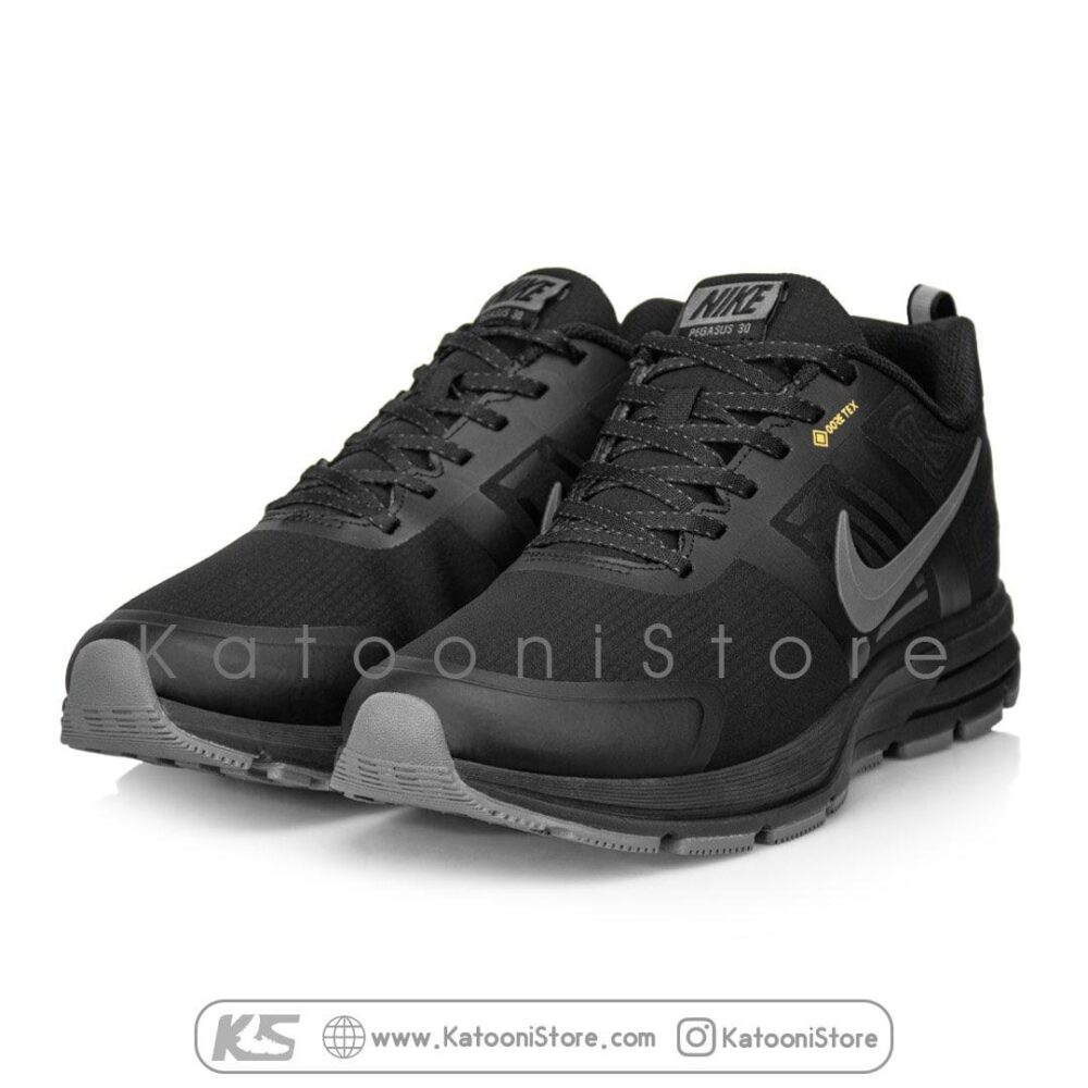کفش اسپرت و کتونی نایک ایر زوم پگاسوس ۳۰ ( مشکی خاکستری ) - Nike Air Zoom Pegasus 30 W6 ( Full Black )