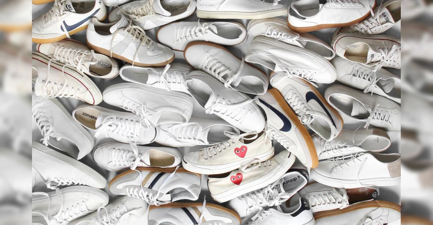 استایل کژوال با کفش سفید