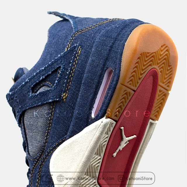 خرید کفش بسکتبال نایک ایر جردن 4 رترو لیوایز – Nike Air Jordan 4 Retro NRG Levi's