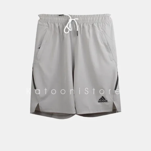 شلوارک میکرو آدیداس خاکستری