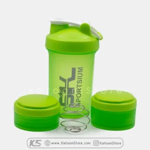 محتوای جعبه شیکر باشگاهی 4 تکه اسپرت سیوم