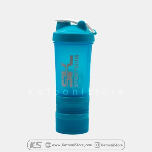 خرید شیکر باشگاهی 4 تکه اسپرت سیوم آبی