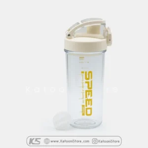 محتویات جعبه شیکر ورزشی 650 میلی لیتری اسپید