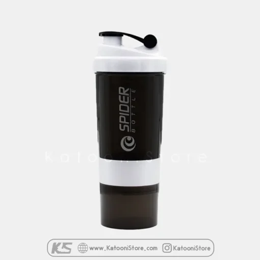 خرید شیکر باشگاهی چهار تکه اسپایدر سفید