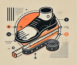 آموزش اندازه‌گیری سایز پا برای خرید اینترنتی کفش