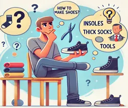 چگونه سایز کتونی را کوچک کنیم؟