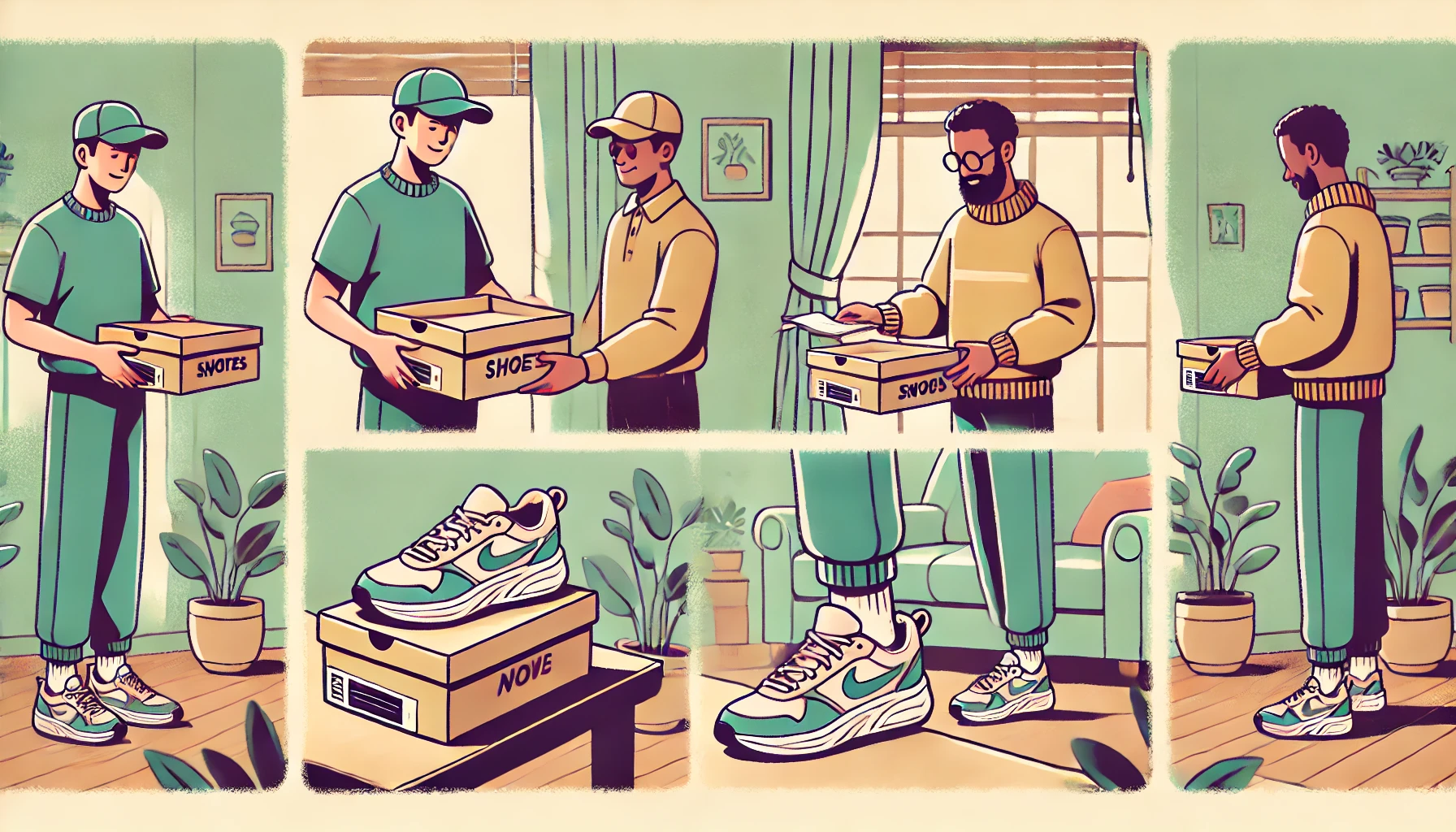 امکان برگشت دادن کفش در کتونی استور